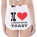 I love cinnamon toast High-Waisted Bikini Bottoms View2