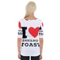 I love cinnamon toast Wide Neckline Tee View2