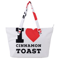 I Love Cinnamon Toast Full Print Shoulder Bag by ilovewhateva