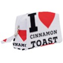 I love cinnamon toast Wristlet Pouch Bag (Large) View1