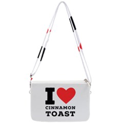 I Love Cinnamon Toast Double Gusset Crossbody Bag by ilovewhateva