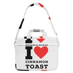 I Love Cinnamon Toast Macbook Pro 13  Shoulder Laptop Bag  by ilovewhateva