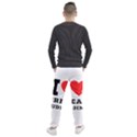 I love bread pudding  Men s Jogger Sweatpants View2