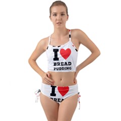 I Love Bread Pudding  Mini Tank Bikini Set by ilovewhateva