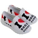 I love bread pudding  Kids Lightweight Slip Ons View3