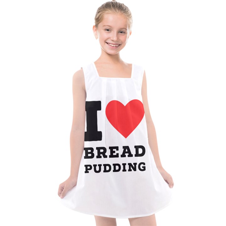 I love bread pudding  Kids  Cross Back Dress