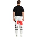 I love bread pudding  Men s Elastic Waist Pants View2