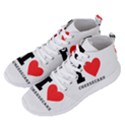 I love cheesecake Men s Lightweight High Top Sneakers View2