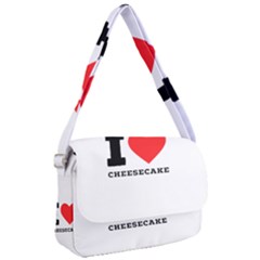 I Love Cheesecake Courier Bag by ilovewhateva