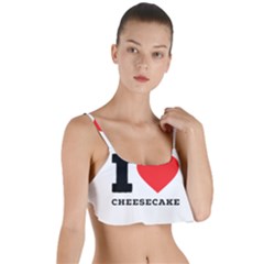 I Love Cheesecake Layered Top Bikini Top  by ilovewhateva