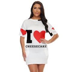 I Love Cheesecake Just Threw It On Dress by ilovewhateva