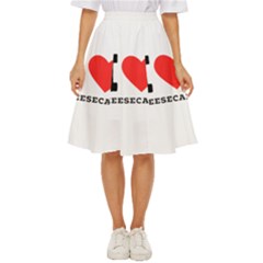 I Love Cheesecake Classic Short Skirt by ilovewhateva