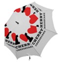 I love cherry cheesecake Hook Handle Umbrellas (Large) View2