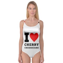 I Love Cherry Cheesecake Camisole Leotard  by ilovewhateva