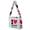 I love cherry cheesecake Full Print Messenger Bag (M) View2