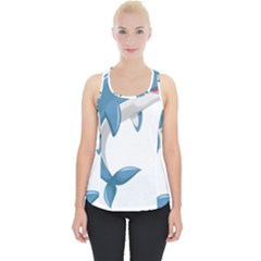 Blue Dolphin Piece Up Tank Top by pakminggu