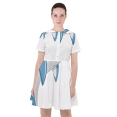 Blue Dolphin Sailor Dress by pakminggu