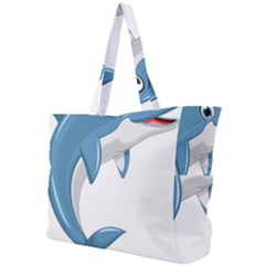 Blue Dolphin Simple Shoulder Bag by pakminggu