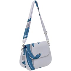 Blue Dolphin Saddle Handbag by pakminggu