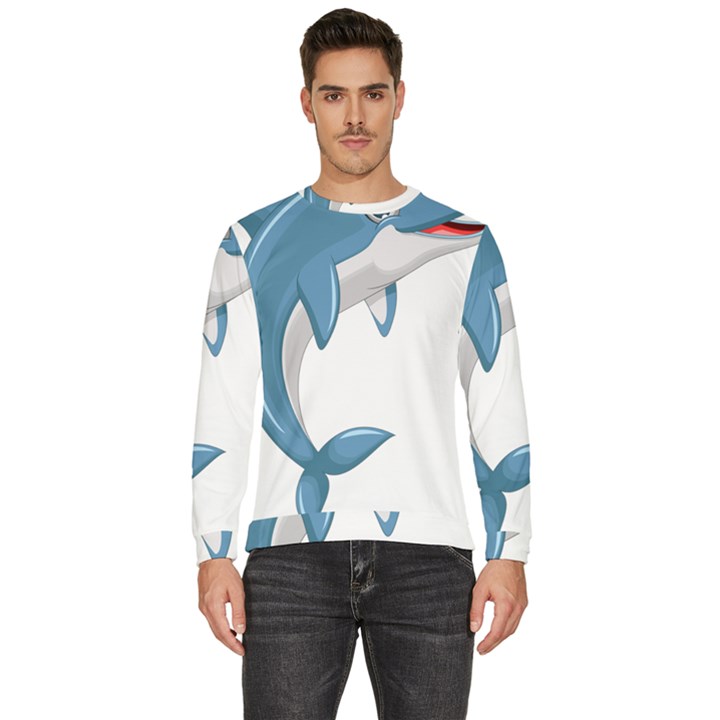 Blue Dolphin Men s Fleece Sweatshirt