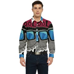 Cool Skull Men s Long Sleeve  Shirt