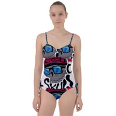 Cool Skull Sweetheart Tankini Set by pakminggu