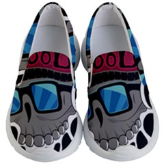 Cool Skull Kids Lightweight Slip Ons by pakminggu