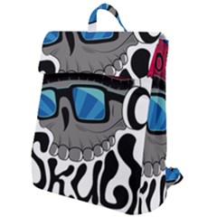 Cool Skull Flap Top Backpack