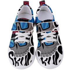 Cool Skull Women s Velcro Strap Shoes by pakminggu