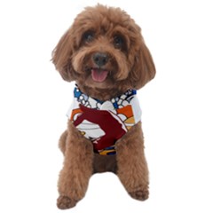 Beach Illustration Summer Beach Surf Waves Dog Sweater by pakminggu