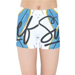 Wave Surfing Surfboard Surfing Kids  Sports Shorts by pakminggu