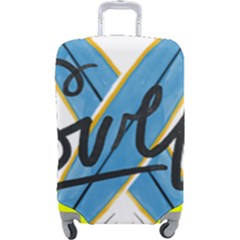 Wave Surfing Surfboard Surfing Luggage Cover (large) by pakminggu