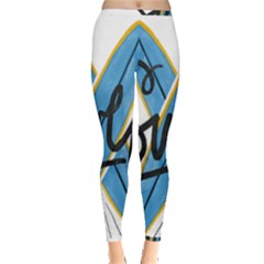 Wave Surfing Surfboard Surfing Inside Out Leggings by pakminggu