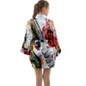 Electric Guitar Long Sleeve Satin Kimono View2