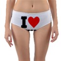 I love cherry cobbler Reversible Mid-Waist Bikini Bottoms View1