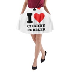 I Love Cherry Cobbler A-line Pocket Skirt by ilovewhateva