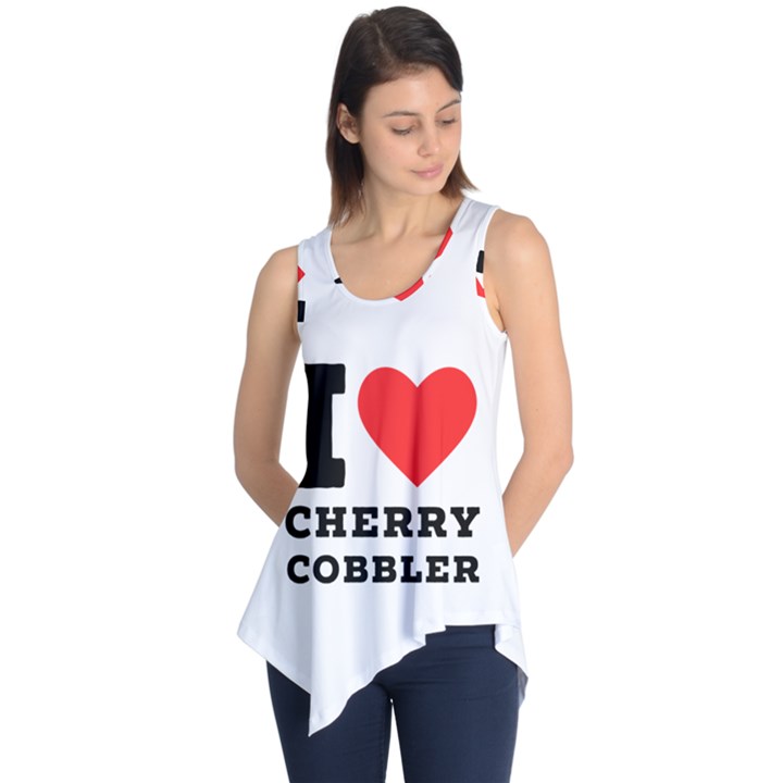 I love cherry cobbler Sleeveless Tunic