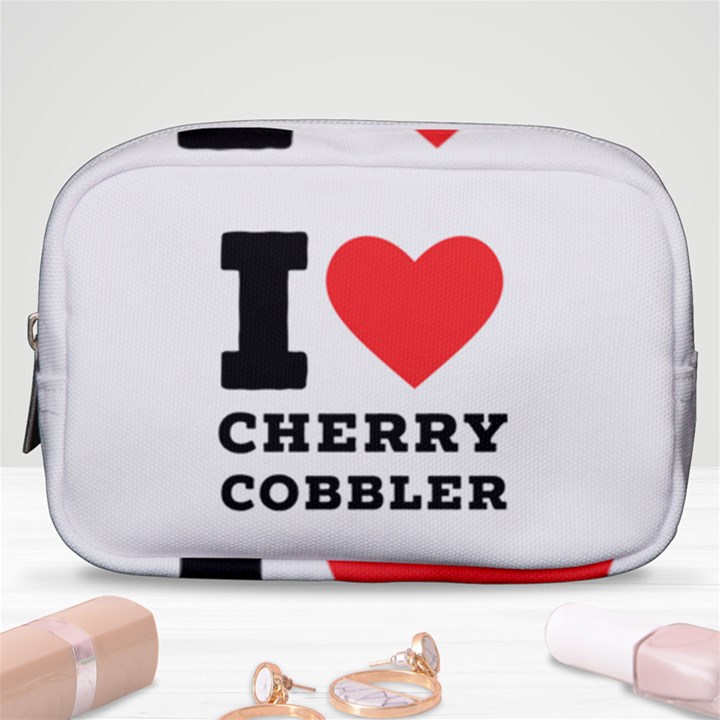 I love cherry cobbler Make Up Pouch (Small)