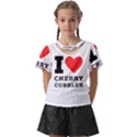 I love cherry cobbler Kids  Front Cut Tee View1