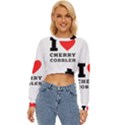 I love cherry cobbler Lightweight Long Sleeve Sweatshirt View1