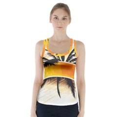 Hawaii Beach Summer Racer Back Sports Top by pakminggu