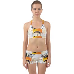 Hawaii Beach Summer Back Web Gym Set by pakminggu