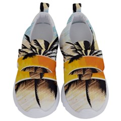 Hawaii Beach Summer Kids  Velcro No Lace Shoes by pakminggu