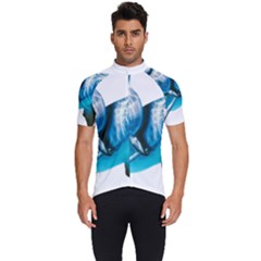 Two Dolphins Art Atlantic Dolphin Painting Animal Marine Mammal Men s Short Sleeve Cycling Jersey by pakminggu