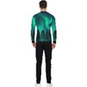 Aurora Northern Lights Phenomenon Atmosphere Sky Men s Long Sleeve Rash Guard View2