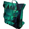 Aurora Northern Lights Phenomenon Atmosphere Sky Buckle Up Backpack View1