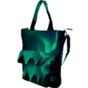 Aurora Northern Lights Phenomenon Atmosphere Sky Shoulder Tote Bag View1