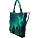 Aurora Northern Lights Phenomenon Atmosphere Sky Shoulder Tote Bag View2