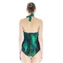 Aurora Northern Lights Celestial Magical Astronomy Halter Swimsuit View2