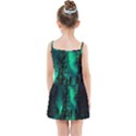 Aurora Northern Lights Celestial Magical Astronomy Kids  Summer Sun Dress View2